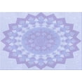 thumbnail image 1 of Ahgly Company Machine Washable Indoor Rectangle Transitional Heavenly Blue Area Rugs, 3' x 5', 1 of 7