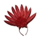 thumbnail image 2 of Tocado de plumas Strade Fareast Limited rojo, 2 of 8