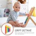 thumbnail image 4 of 1 Pce Orff Octaphon Instrument de Musique Jouet Musical pour Enfants (Couleur Arc-en-Ciel), 4 of 8