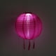 thumbnail image 5 of Lámpara Lámpara de farol de nailon solar, impermeable, luz colgante, decoración de festival (rosa) Ndcxsfigh Nuevos Originales, 5 of 9