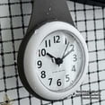 thumbnail image 3 of Reloj de pared Naiovety para baño Relojes de cocina impermeables a prueba de humedad Rosado, 3 of 6
