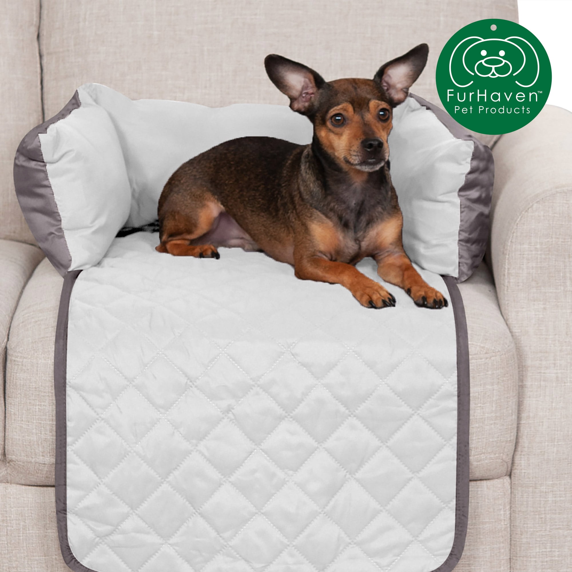 FurHaven Pet Furniture Cover Sofa Buddy Reversible Furniture Cover