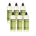 thumbnail image 3 of Mrs. Meyer's Clean Day Dish Soap, Lemon Verbena, 16-Ounce Bottles (Case of 6) (Value Bulk Multi-Pack), 3 of 5