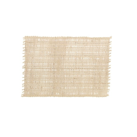 

C&F Home Eyelet Loom Natural Single Cotton Reversible Machine Washable Placemat