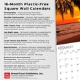 thumbnail image 6 of Beaches | 2026 12x24" (Hanging) Square Wall Calendar | Plastic-Free, 6 of 9