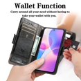 thumbnail image 3 of Compatible With Honor X30i Rfid Blocking Leather Wallet Case Card Holder Flip Folio Shockproof Cover, 3 of 3