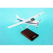 mastercraft collection cessna model 172 skyhawk single engine airplane plane model scale:1/24