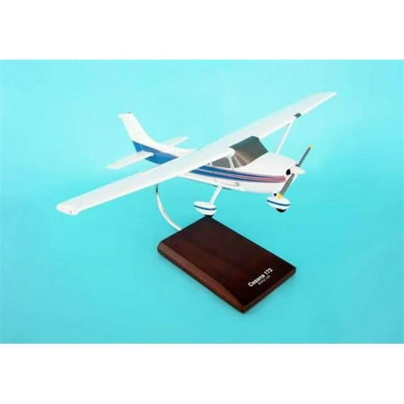 mastercraft collection cessna model 172 skyhawk single engine airplane plane model scale:1/24