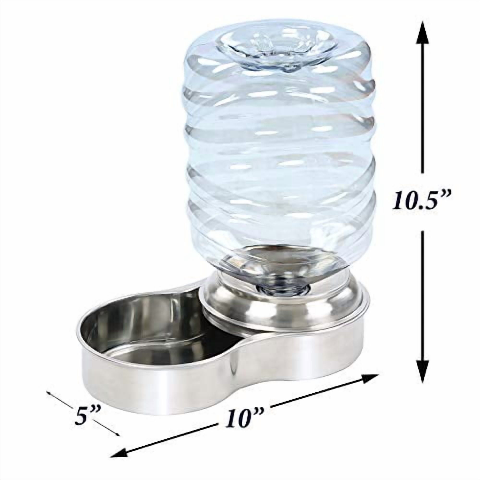 ETNA Products Dog and Cat Water Fountain, Stainless Steel, 1 Gallon