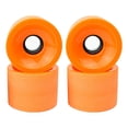 thumbnail image 1 of Paquete de 4 Ruedas de skate Sunnimix 78A 70x51cm para estándar cruiser longboards y eléctrico naranja, 1 of 8