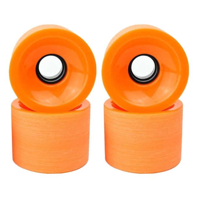 Paquete de 4 Ruedas de skate Sunnimix 78A 70x51cm para estándar cruiser longboards y eléctrico naranja
