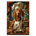 thumbnail image 3 of Vizsla Dogs Cooking Canvas Art - Dog Canvas Unframe - Home Decor Wall Art Print Canvas Painting Large - Gifts For Men, Christmas Gifts, 3 of 5