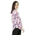 thumbnail image 3 of Inkmeso Stylish Printed Full Sleeves Casual Top For Women Comfy Basic Summer Tee Top, 3 of 7