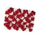thumbnail image 1 of Panel de pared de flores, telón de fondo de bodas, panel floral romántico decorativo, fondo de pared de flores para de interior de fiesta en Rojo, 1 of 8