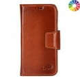 thumbnail image 1 of Custom Burkley Single Fold Wallet For Iphone 16 Plus, Burnished Tan,iPhone 14 Pro Max, 1 of 3