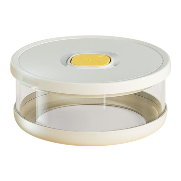 Fiambrera Bento de vidrio con separador, apta para microondas, con 3 compartimentos para preparar comidas, ideal para ensaladas, picnics, trabajo o escuela.