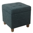 thumbnail image 2 of Square Tufted Storage Ottoman, 2 of 11