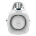 thumbnail image 2 of Seco-Larm SH-816S-SQ/C Enforcer Siren/Strobe with Audio Input, Clear, 2 of 2