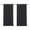Black,52"W x 54"L (Pack of 2), variant on Blackout Curtains - Thermal Insulated Window Panels for Bedroom - Mauve - 52x63 Inch Set of 2 - Back Tab & Rod Pocket
