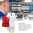 thumbnail image 5 of NFTIGB 690V 80A DIN Rail Terminal Block Distribution Box Spliceable Brass Conductor Junction Box for House Appliances Red Color UKK80 C45 Electrical Connectors Fast Quick Wire Cable Connection, 5 of 9