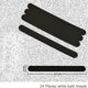 thumbnail image 2 of 24 Pack Non-slip Tape Stickers For Tub, Shower, Bath Matnon-slip Tape Safety Bath Shower Anti-slip Tape- Black, 2 of 3