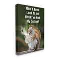 thumbnail image 4 of Stupell Industries Funny Squirrel Coffee Phrase Animals & Insects Painting Gallery Wrapped Canvas Print Wall Art, 24 x 30, 4 of 8