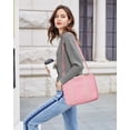 thumbnail image 2 of Canvas Tote Bag with Multi-Pocket for Women Large Crossbody Shoulder Handbag Everything Tote Bag with Compartments, 2 of 6