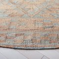 thumbnail image 3 of SAFAVIEH Kilim Balfour Tribal Area Rug, Blue/Natural, 7' x 7' Round, 3 of 8