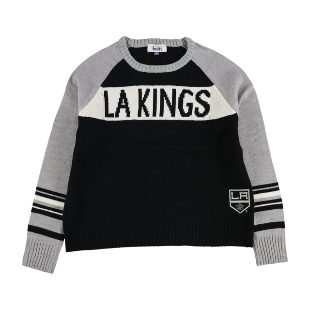 Touch Womens LA Kings Knit Sweater, Black, X-Large