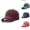 A-Red216, variant on Babaley Baseball Cap for Children Breathable Comfy Versatile Sun Protection Casual Solid Color Adjustable Washed Head Cap