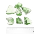 thumbnail image 2 of Uxcell Fire Glass for Fire Pit, 1.18"-1.97" High Luster Reflective Glass Rocks, Green, 2 of 4