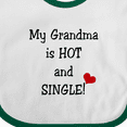 thumbnail image 4 of Inktastic Single Grandma Boys or Girls Baby Bib, 4 of 4
