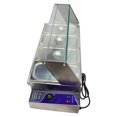 thumbnail image 6 of TECHTONGDA Commercial Food Warmer Stainless Steel Bain Marie Buffet Countertop 4-Pot Electric Steam Table 6"Deep, 6 of 8