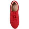 thumbnail image 4 of Journee Collection Womens Comfort Foam Kimber Sneakers 6 Wide Red, 4 of 7