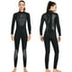 thumbnail image 1 of Traje de neopreno de 3 mm para mujer, traje de buceo de cuerpo completo para esnórquel, surf Abanopi Traje de neopreno, 1 of 7