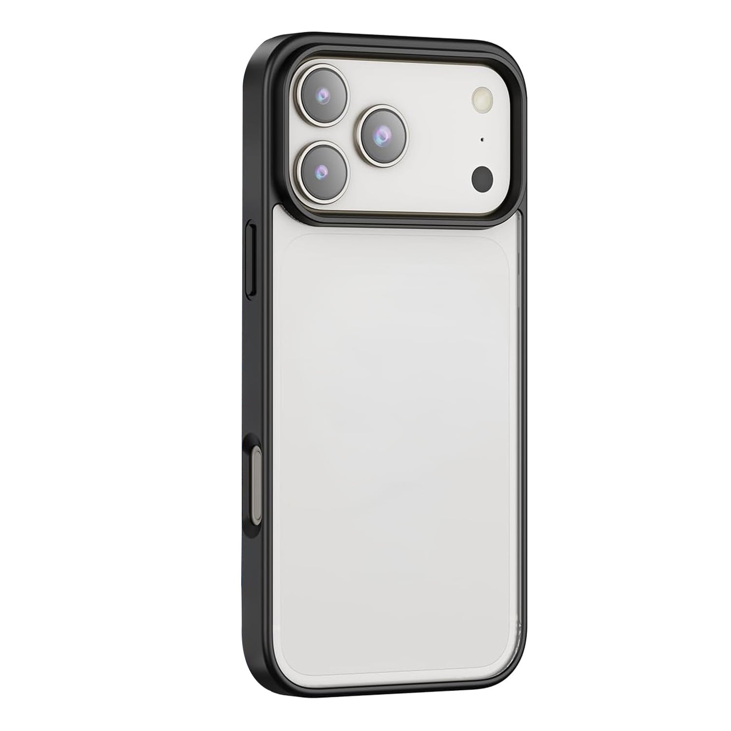 Strong Hybrid Case with Air Cushion Technology for iPhone 17 Pro Max - Black