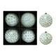 thumbnail image 2 of Bolas De Plástico Adornos navideños de bolas de 10 cm, 4 unidades, colgantes de plástico para decoración navideña, color verde Rkxzt, 2 of 8