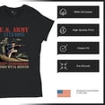 thumbnail image 6 of US Army 250 Anniversary T-Shirt Military Veteran DD 214 Patriotic Women's Tee, 6 of 7