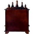 thumbnail image 5 of Kamdhenu art and craft Wooden Temple/Home Temple/Pooja Mandir/Pooja Mandap/Temple for Home (Walnut), 5 of 5