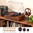 thumbnail image 2 of Tocadiscos de Vinilo DANFI AUDIO DF Vintage con Bluetooth, 2 of 8