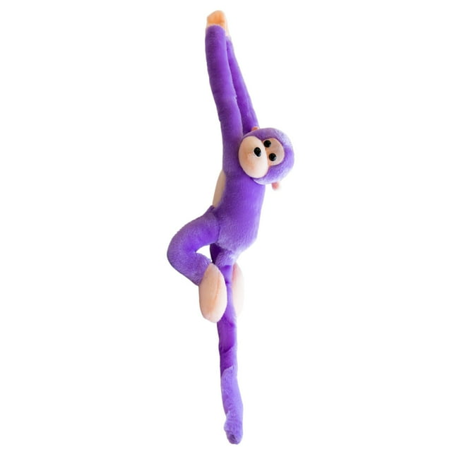 Christmas Tree Decor Colorful Long Arm Monkey Plush Toys Curtain Tiebacks Hanging Monkey Stuffed Animals for Home Decor & Kids
