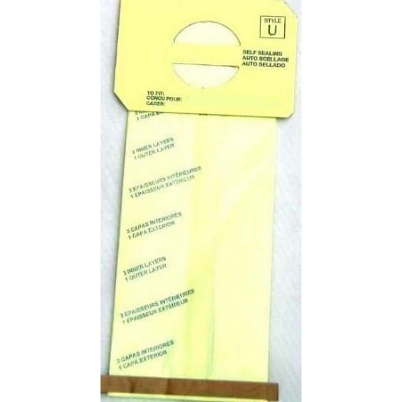 Designed to Fit 100 ELECTROLUX Upright Vacuum Bags.