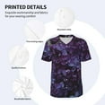 thumbnail image 3 of KLL Lilac for Men's Baseball Shirts,Short Sleeve Casual Shirts Button Down Shirt for Men Beach Summer Wedding Shirt-3X-Large, 3 of 7