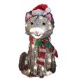 thumbnail image 1 of Estatua de Animal de Navidad iluminada, adorno de Reno de perro brillante para patio al aire libre, camino de césped, pasarela, Año Nuevo 202（6, 1 of 5