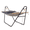 Gray/(124 x 40 x 52.5) in, variant on Alvantor Hammock with Stand Heavy Duty Adjustable Outdoor Hammock with Padded Bed Beige