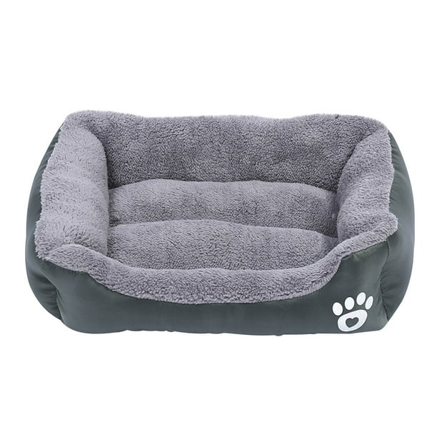 Xihbxyly Cama para Mascotas, Acogedora y Cálida, Superficie Suave y Esponjosa, Diseño Antideslizante, para Uso En Interiores y Exteriores, para Perros Pequeños, Medianos y Grandes, Tela Fácil de Limp