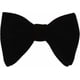 thumbnail image 1 of (Black)Men's Velvet Oversized Bow Tie Solid Color Pre Tied Formal Tuxedo, 1 of 4