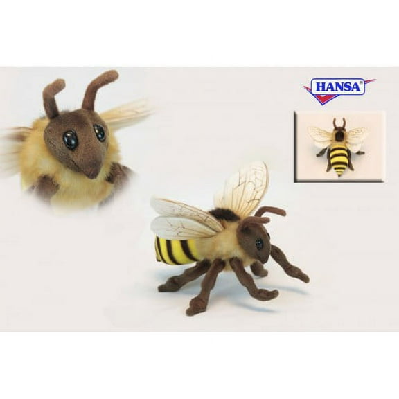 Hansa Honey Bee Plush Toy