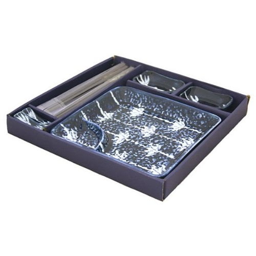 Contemporary Dinnerware 7 PCS Sushi Dinner Set BOX81
