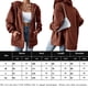 thumbnail image 2 of Abrigo Sudadera básica para mujer Estilo casual Sudadera con capucha con bolsillos Traje diario Ygjytge Marrón S para Mujer, 2 of 9